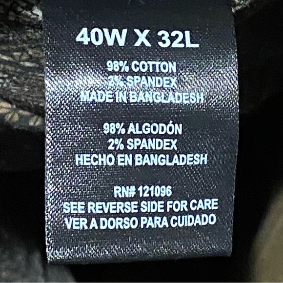 Lot of 2 NWT Weatherproof Vintage Men's Straight Corduroy Pants - Olive & Brown - Picture 6 of 14